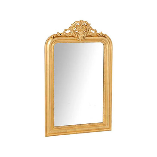 Mes Miroir mural à moulures 87x11x144 cm en bois doré