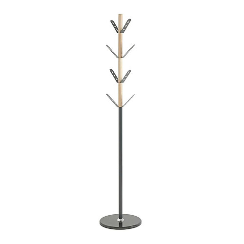 Paris Prix Porte-Manteau Design Corneille Anthracite & Naturel