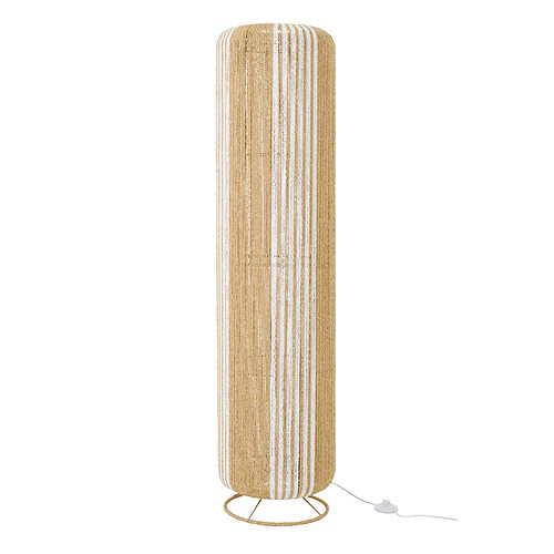 Paris prix Lampadaire Chase corde - Blanc naturel