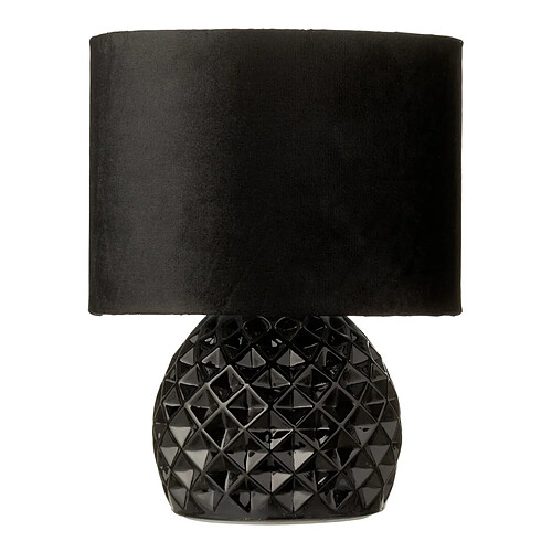 Paris Prix Lampe à Poser en Verre LED 23cm Noir
