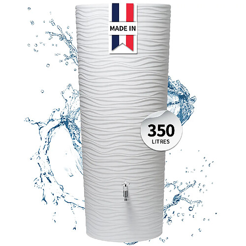 Garantia NATURA 2in1 réservoir d’eau de pluie 350 L, arctique