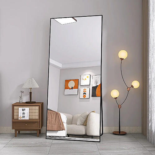 Superaly Miroir corps complet - Noir