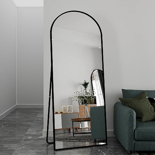 Superaly Miroir corps complet - Noir