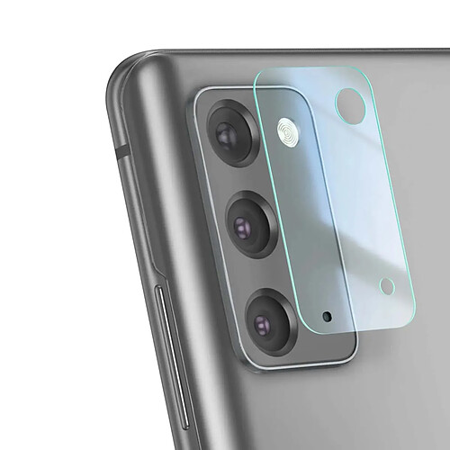 Mocolo Protection d'Objectif Caméra pour Galaxy Note 20 en Verre Trempé 9H Transparent