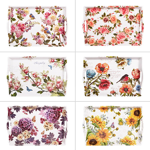 Trend up Plateau de service - Multicolore pastel