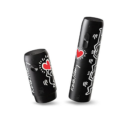 Vacuvin Coffret sommellerie Keith Haring - Noir
