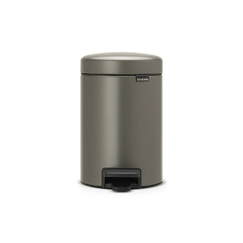 Brabantia Poubelle à pédale - Gris platine