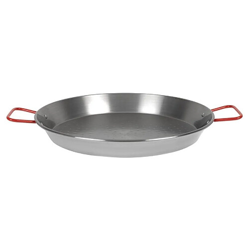 Garcima Plat rond en acier - Gris