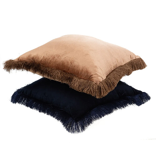 Amadeus Iris - 45x45 cm - Bleu et ivoire