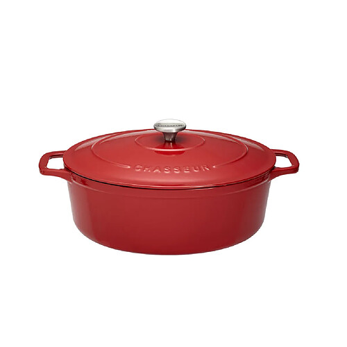 Chasseur Cocotte ovale en fonte