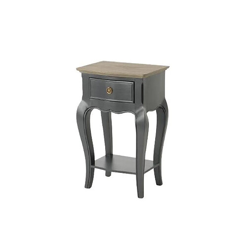 Amadeus Chevet tiroir baroque - Gris