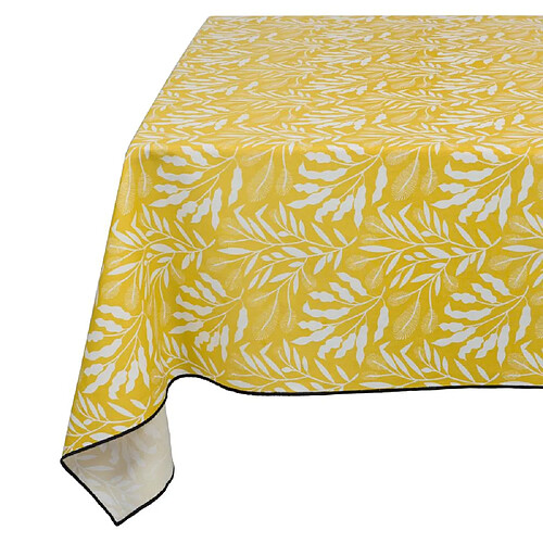 Amadeus Nappe rectangulaire coton - Jaune