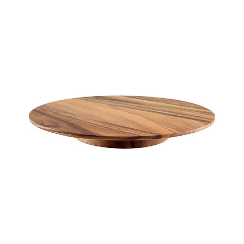 T&G woodware Plateau tournant rond - Marron