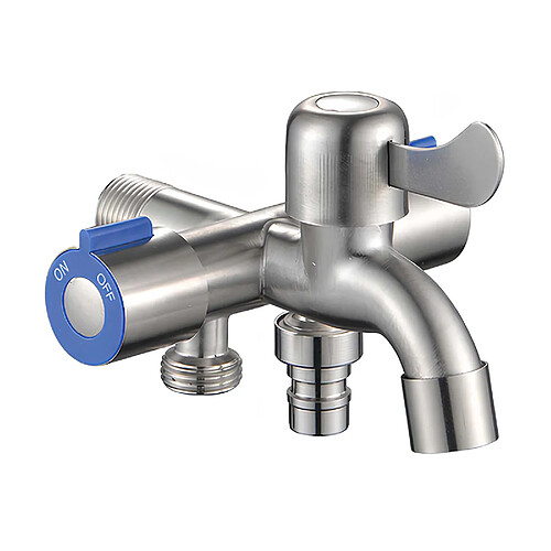 Avizar Robinet de Puisage 3/4 Inox Argent