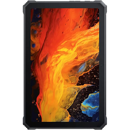 Tablette durcie Blackview Active 8 Pro, stockage 16 Go/256 Go, noir et orange.