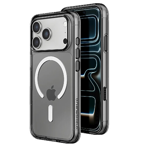 Rhinoshield Coque pour iPhone 17 Pro Noir transparent