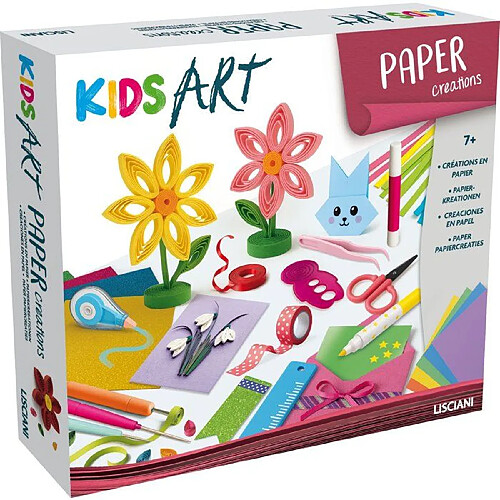 Lisciani Giochi Kit créatif rubans et paillettes