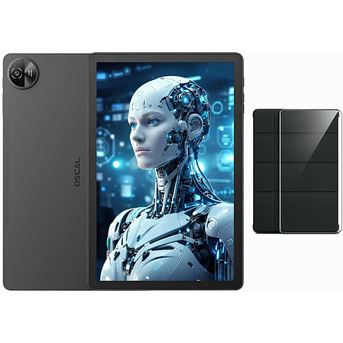 Tablette OSCAL Tab Pad 90 10,92 pouces 128 Go 7700 mAh Gris anthracite