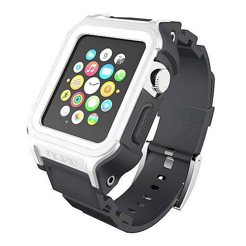 Incipio Bracelet pour Apple Watch 38-41 mm Blindé Octane Incipio Antichoc Blanc / Gris