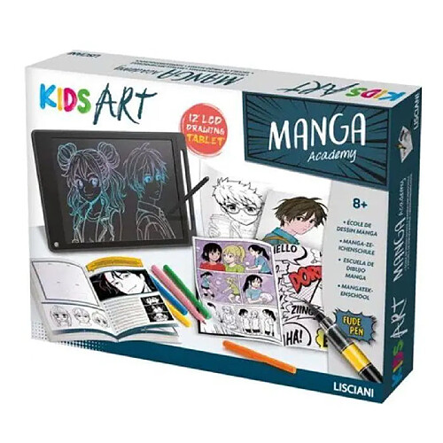 Lisciani Giochi Kit dessin manga tablette LCD