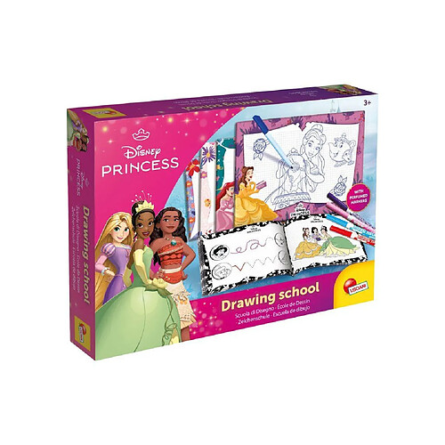 Lisciani Giochi Disney Princess - Kit dessin - Ardoises effaçables