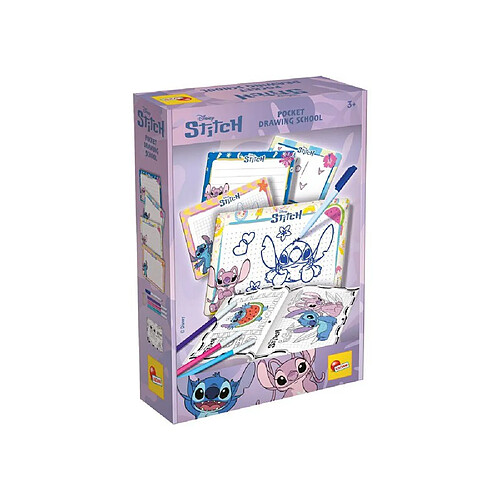 Lisciani Giochi LISCIANIGIOCHI Pocket Studio de Dessin Stitch