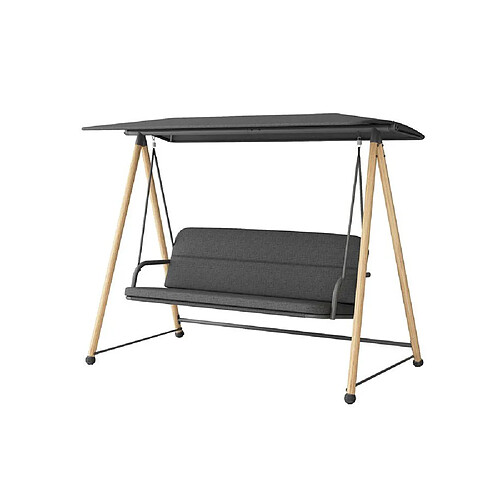 PROLOISIRS Darwin - Balançoire de jardin - Oak/Black