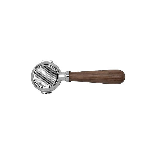 Porte-filtre sans fond avec poignée en bois de noyer Lelit PLA580W