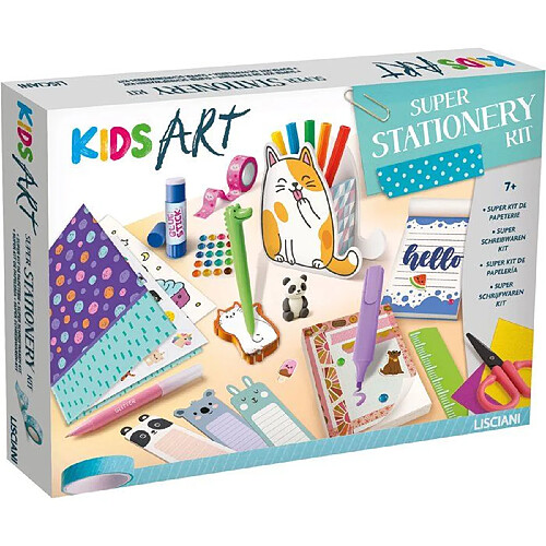 Lisciani Giochi Kids Art coffret papeterie créative