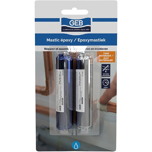 Geb Mastic époxy en bâton - 100 g
