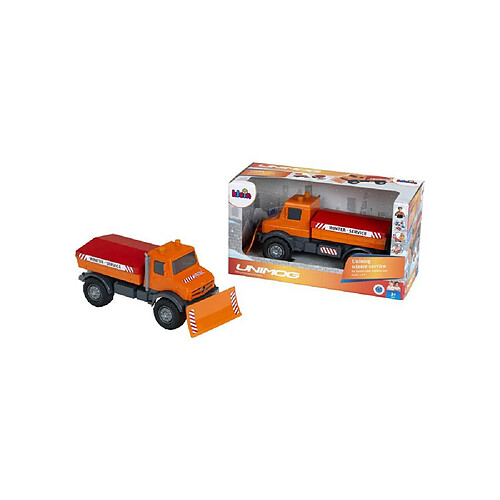 KLEIN Mercedes-Benz Unimog - Camion chasse-neige saleur 1:24