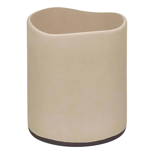 Five Simply Smart Poubelle de Salle de Bain en Résine Olea 5L Beige