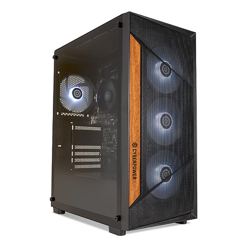 CyberPowerPC PC Gamer - AMD R5 8500G - 500 Go SSD - 16 Go DDR5 RAM - Windows 11