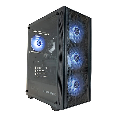 CyberPowerPC PC Gamer - AMD R5 5700X - RTX 5050 - 500 Go SSD - 16 Go RAM - Windows 11