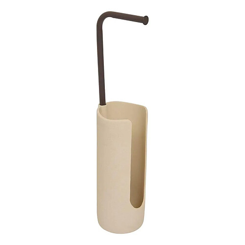 Five simply smart Dérouleur papier toilette avec réserve Olea - 1 rouleau - Beige