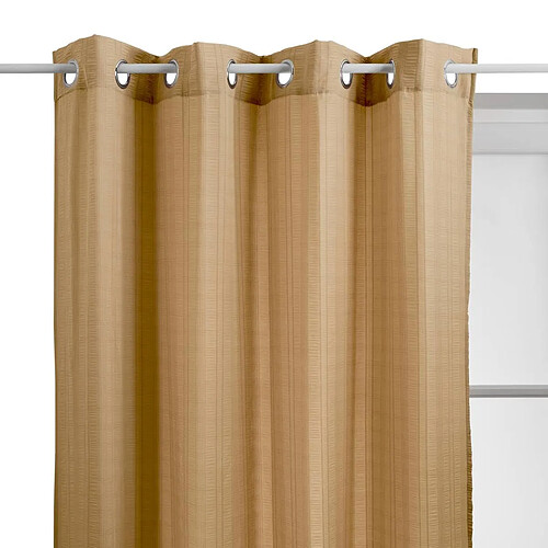 Atmosphera Rideau Voilage à Œillets Noa 140x240cm Beige