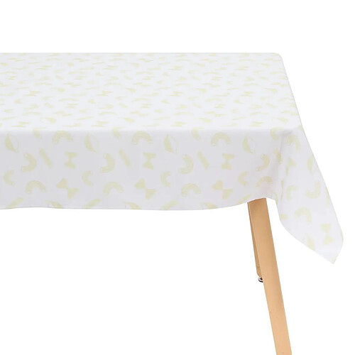 Atmosphera Nappe Antitache Imprimé Della Pasta 140x240cm Jaune