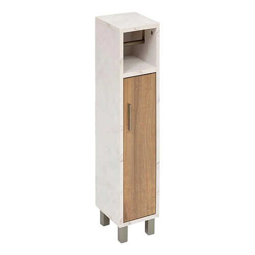 Five simply smart Dérouleur WC avec rangement Côme - 1 rouleau - Beige