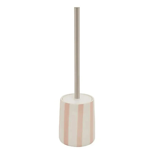 Five Simply Smart Brosse WC en Céramique Strio 39cm Rose