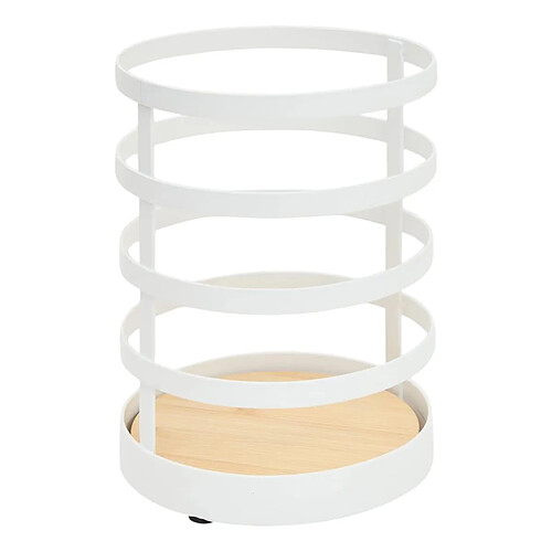 Five Simply Smart Pot à Ustensiles en Métal Balm 17cm Blanc