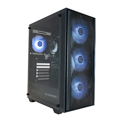 CyberPowerPC PC Gamer - AMD R7 8700G - 500 Go SSD - 16 Go DDR5 RAM - Windows 11