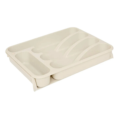 Five Simply Smart Range-Couverts Extensible Poly 28cm Beige