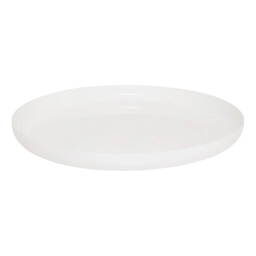 Secret De Gourmet Lot de 6 Assiettes Plates Mathilde 27cm Blanc