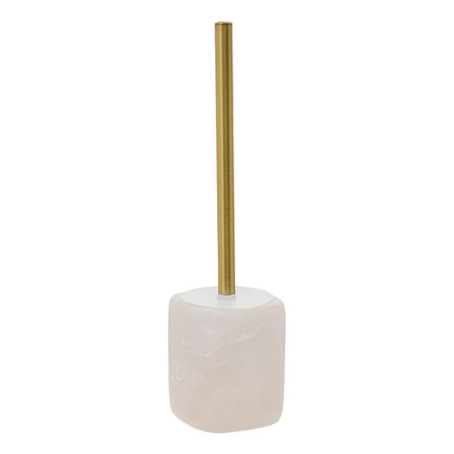 Five simply smart Brosse WC en résine Cloudy - 36 cm - Blanc