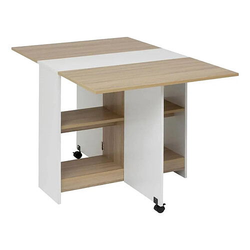 Five Simply Smart Table Pliante à Rabats Eat Up 34-120cm Blanc