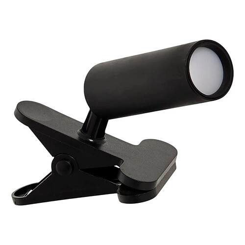 Smart Systeme Lampe LED Pince Sans fil 20cm Noir