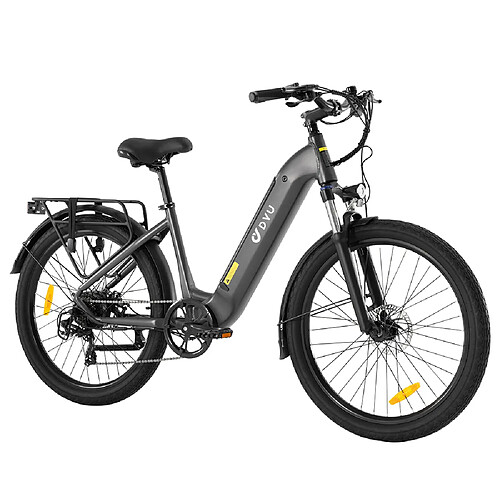 DYU C1 Vélo électrique adulte 350W 36V10Ah pneu 26 pouces tout-terrain