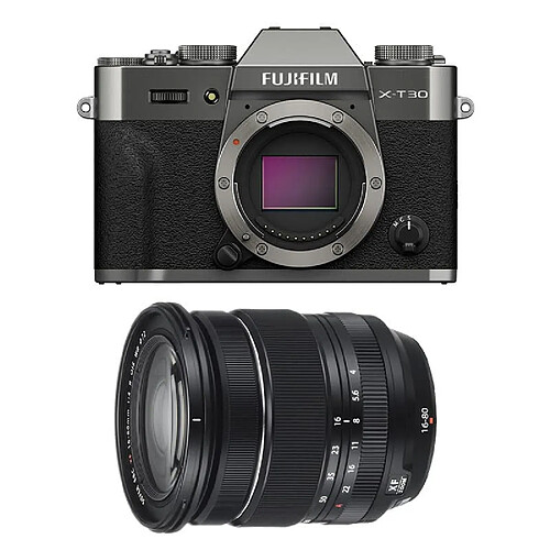 FUJIFILM X-T30 III ANTHRACITE + Objectif 16-80mm f/4 WR Noir