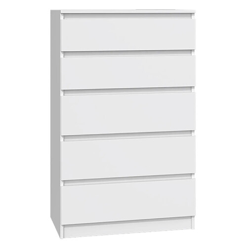 SELSEY - Commode MALWA - 70 cm - blanc
