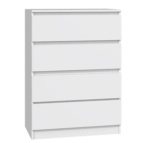 SELSEY - Commode MALWA - 70 cm - blanc